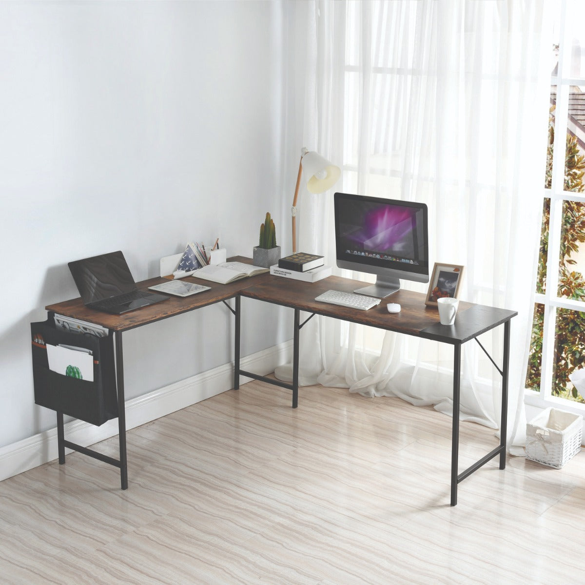 Atelier Du Nord - Isoud L-shape Computer Desk 58X47X29"