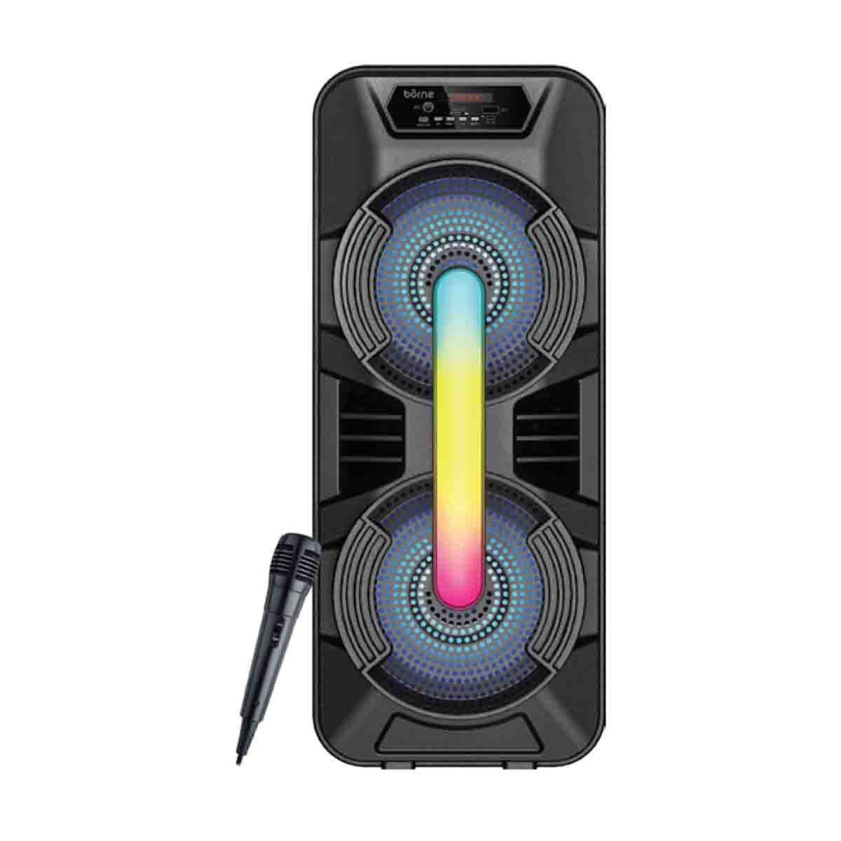 Bluetooth Wireless Speaker 30w-fm Radio-usb-karaoke Mic