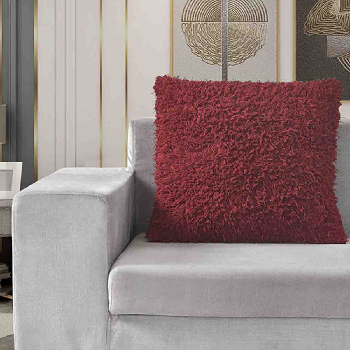 Lauren Taylor- Boucle Shag Cushion