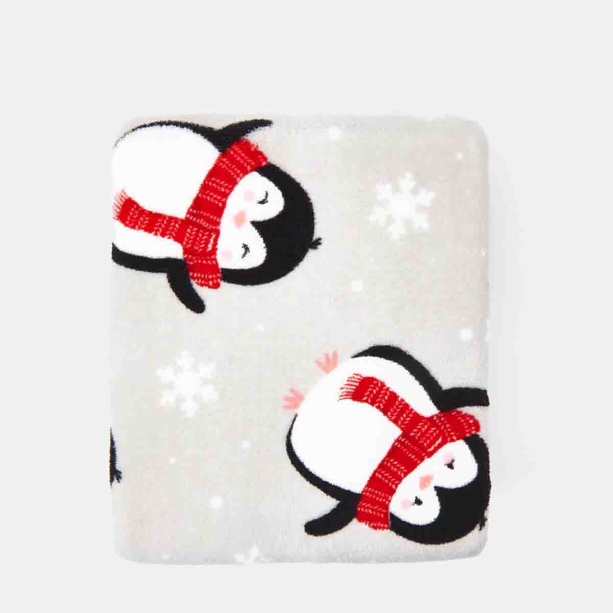 Gnomes & Penguins Fleece Throws