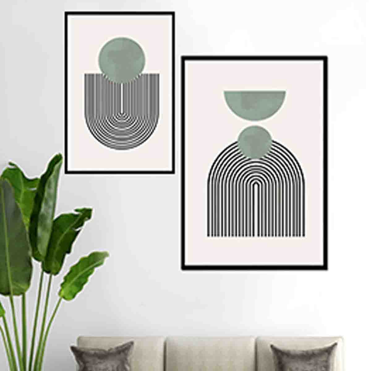 Lauren Taylor-2PK paper print 40x60 abstract asst wall art