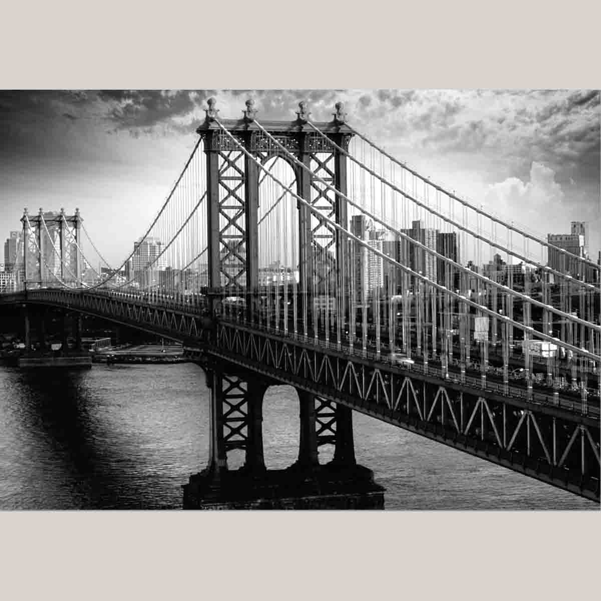 LAUREN TAYLOR - City view canvas 70X100X3CM