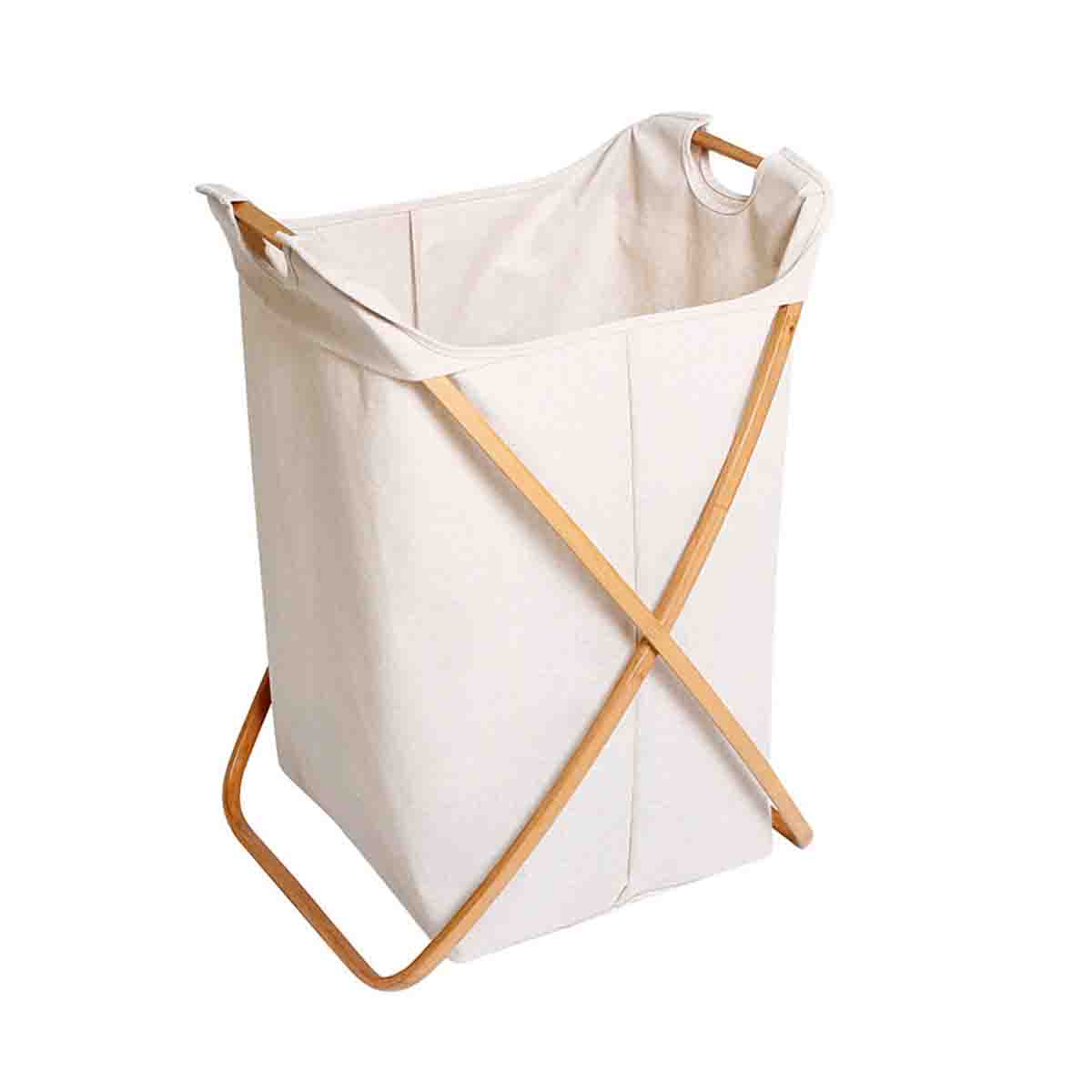 Wicker Basket White 40x30x24cm