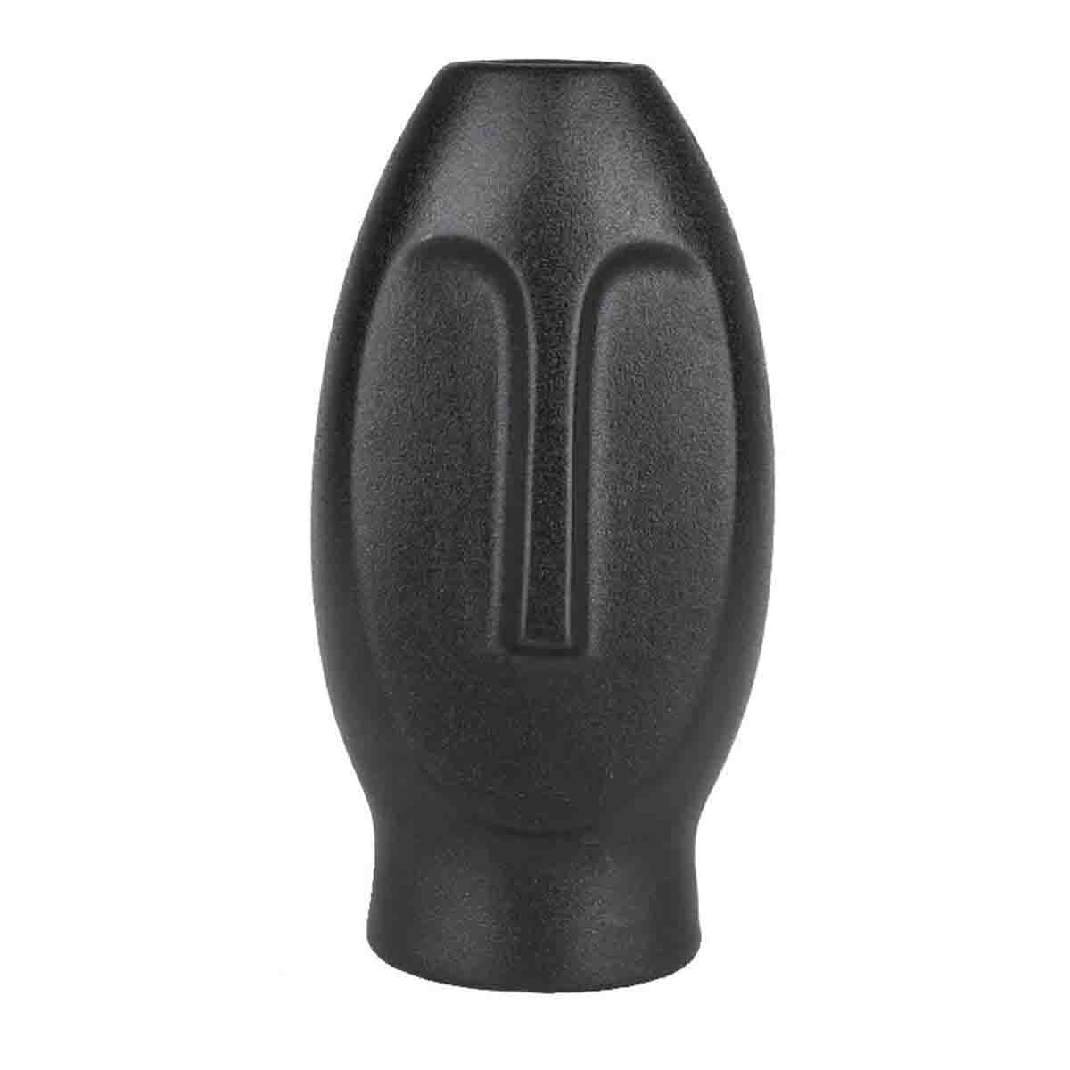 Lauren Taylor -Black Face Stoneware Vase