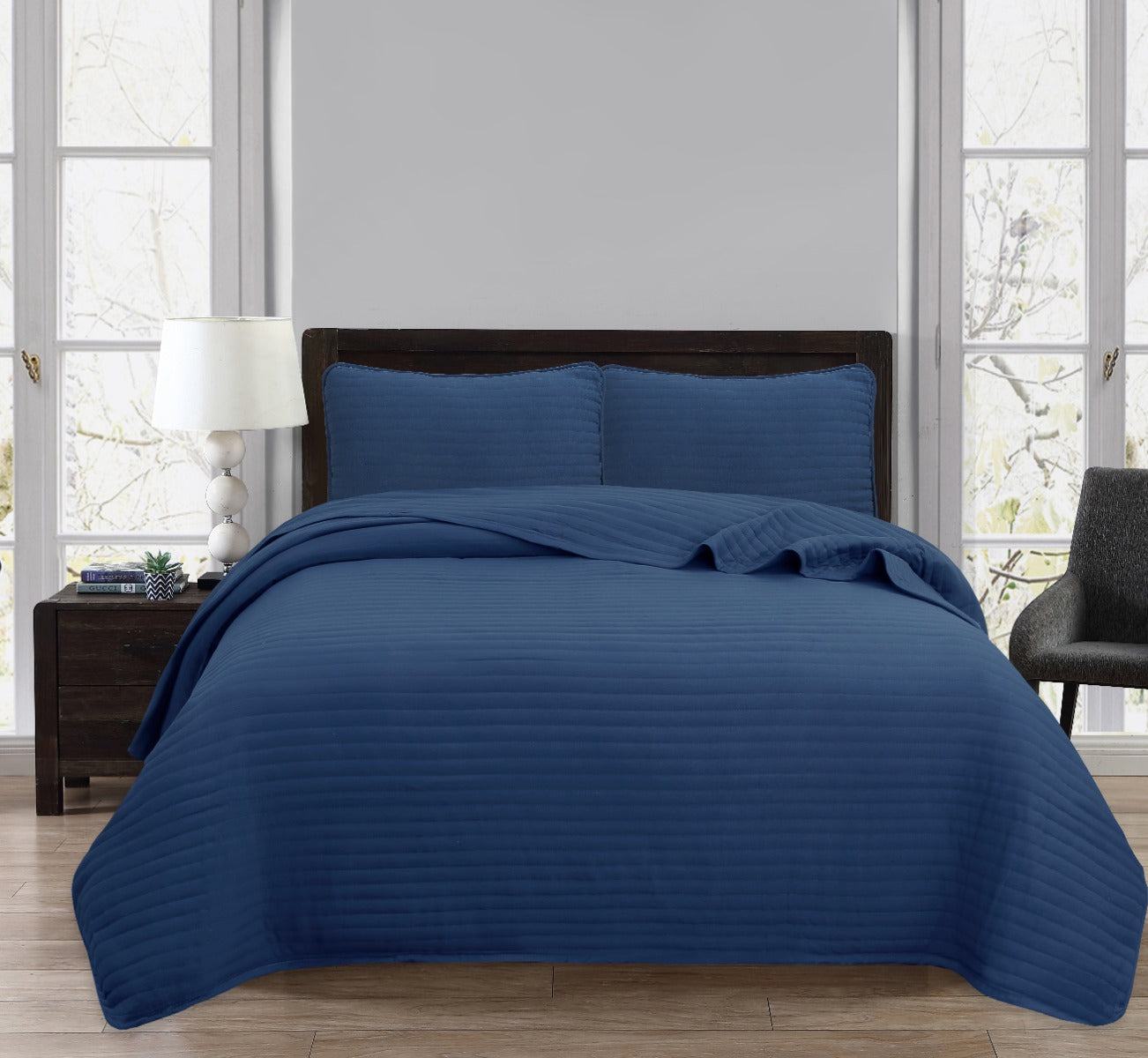 Lauren Taylor -Stonewash Quilt Set
