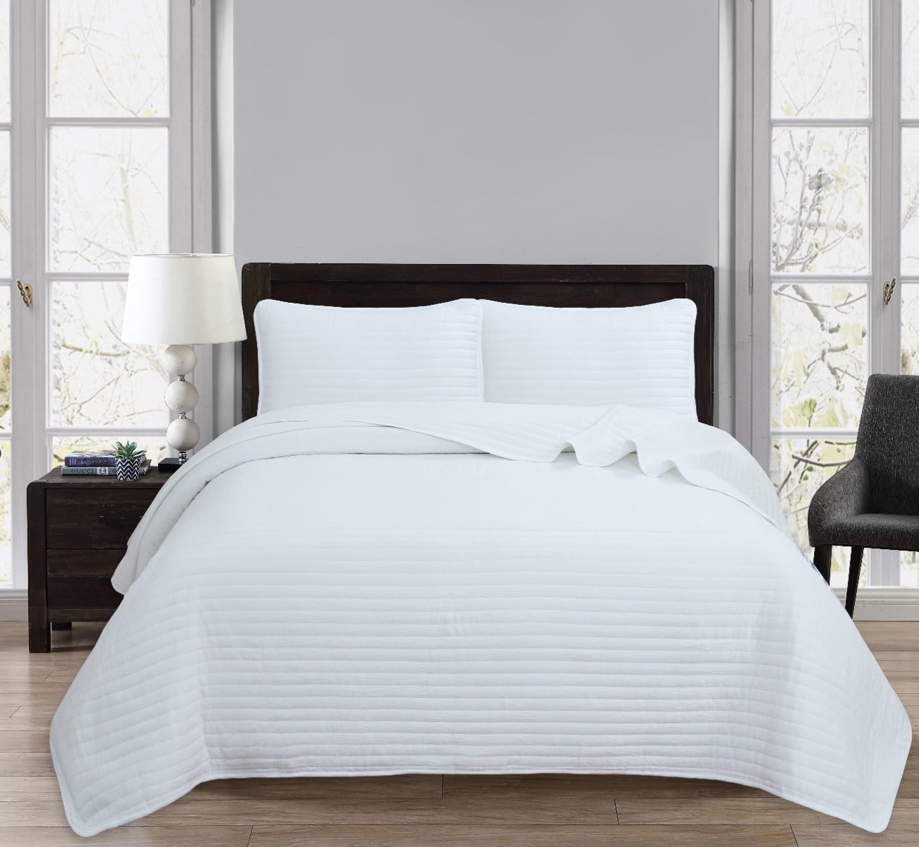 Lauren Taylor -Stonewash Quilt Set