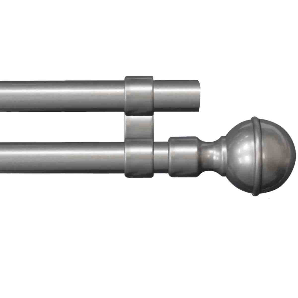 Lauren Taylor Plastic Double Rod Pole Set 16/19mm