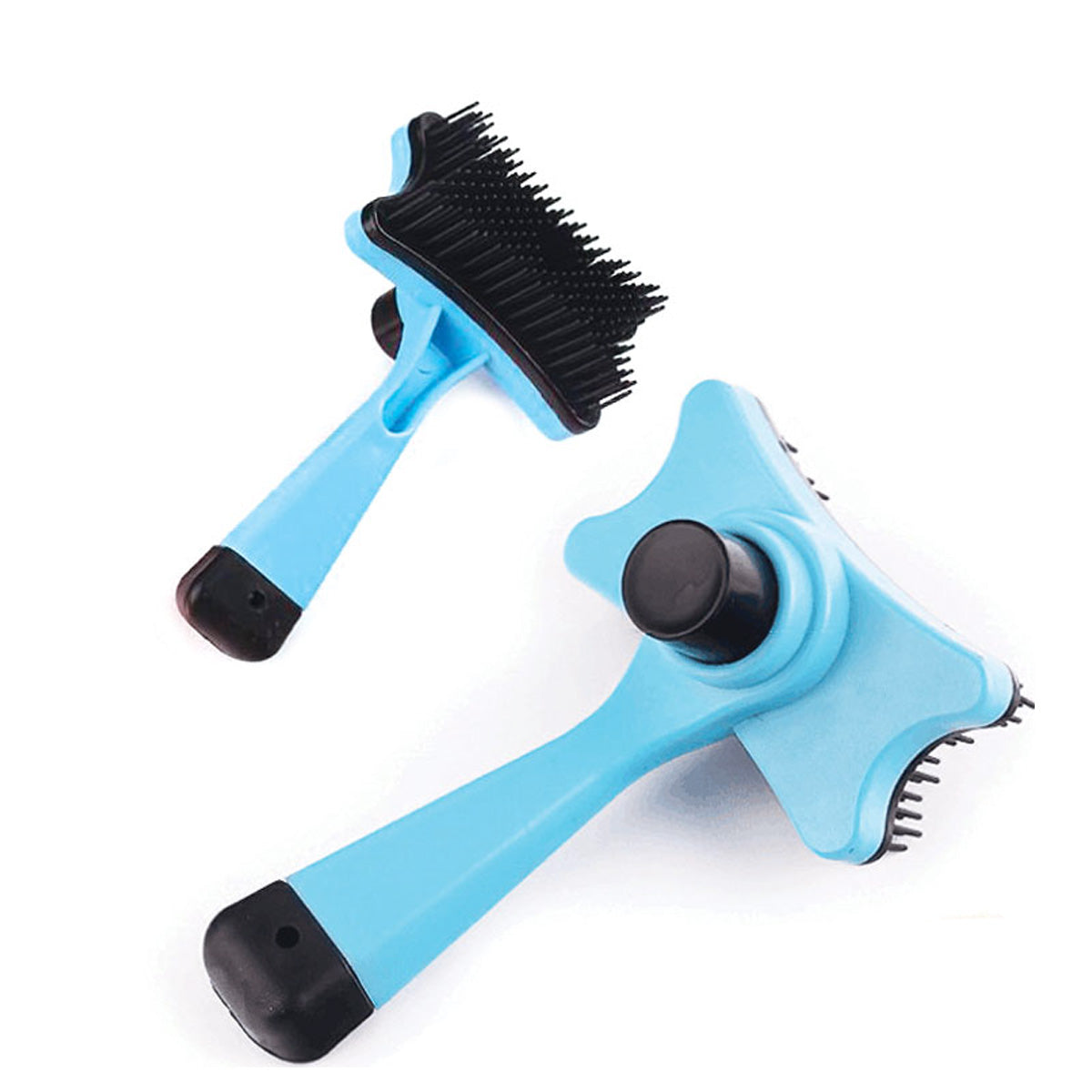 Paws & Whiskers - Pet Brush Pushes Out Stuck Hair