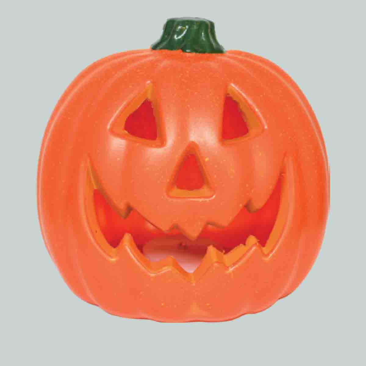 Plastic Light-up Led Pumpkin Warm White Lights23cm