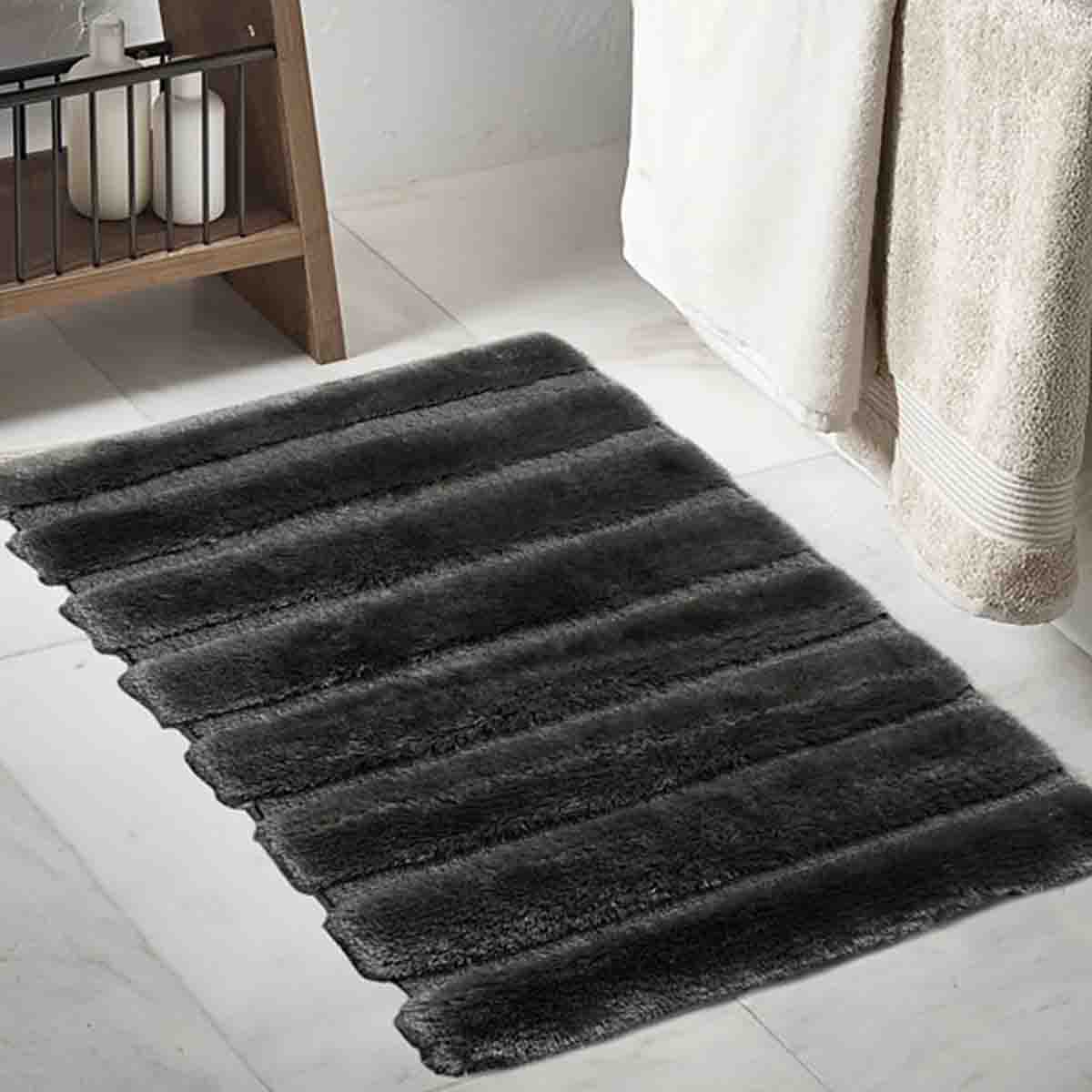 SPA- Elegance Plush Jacquard Bath Mat