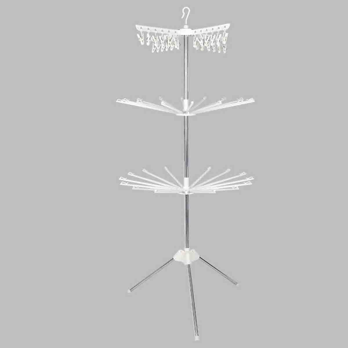 Studio 707-tri-fold Tower Clothes Rack 170x68.5cm