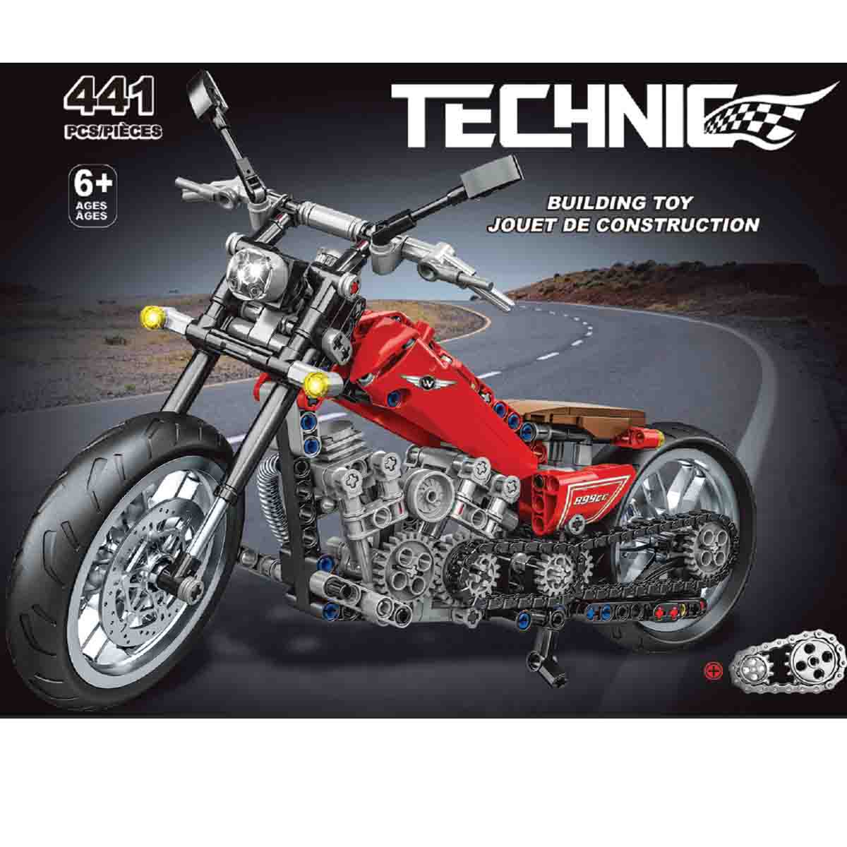 Technic Motorcycle 441 Pcs