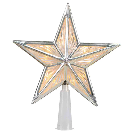 10l 6in Led Star Tree Top Warm White