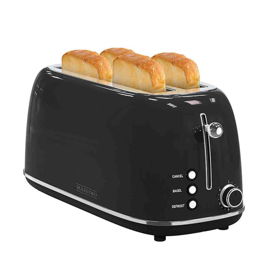 Massimo -4 Slice Vintage Toaster