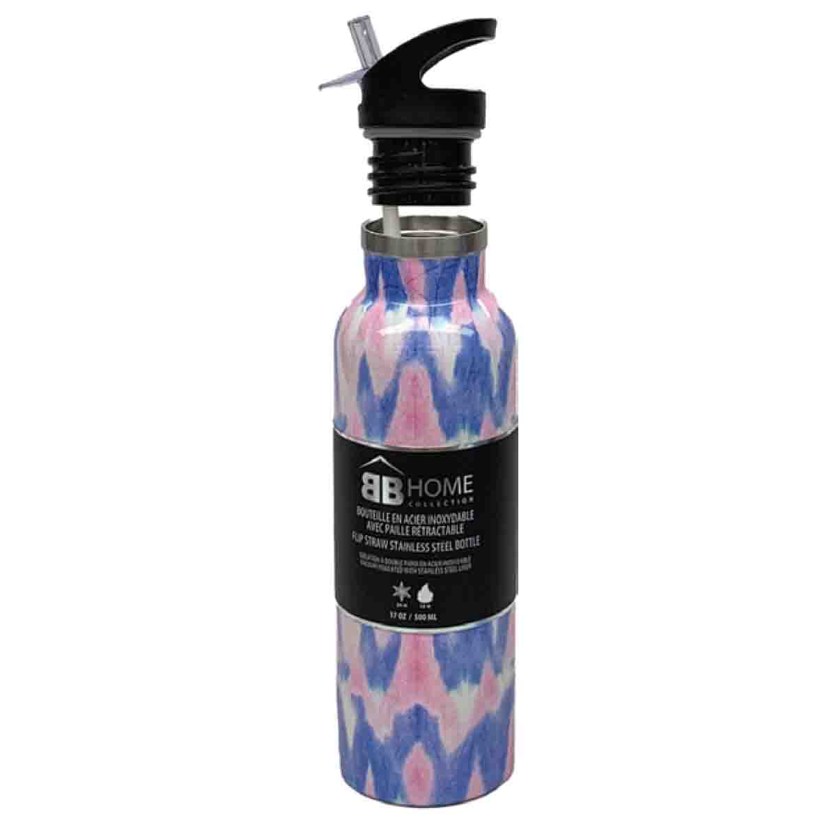 500ml Bottle Stainless Steel Print Color