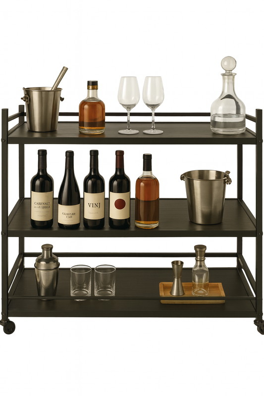 Rolling Bar Cart