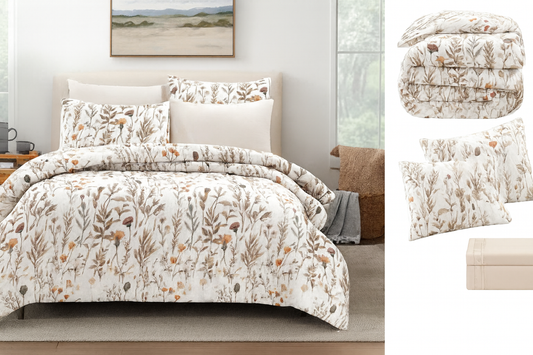 7 pcs Comforter Set GENEVIEVE