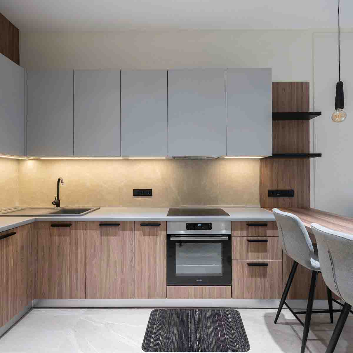 Anti-fatigue Kitchen Mat 50x91cm Stripe