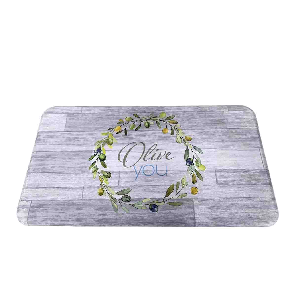 Anti-fatigue Kitchen Mat 50x91cm Olive