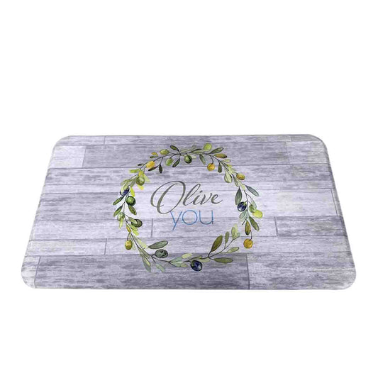 Anti-fatigue Kitchen Mat 50x91cm Olive