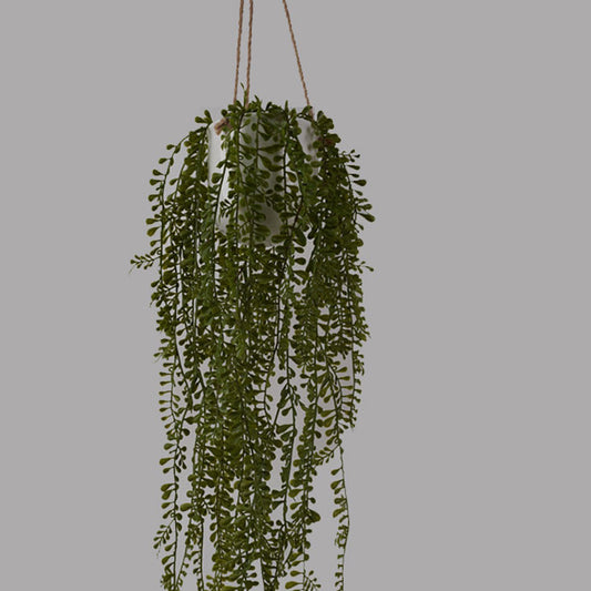 Artificial Hanging Pearl String in Ceramic Pot