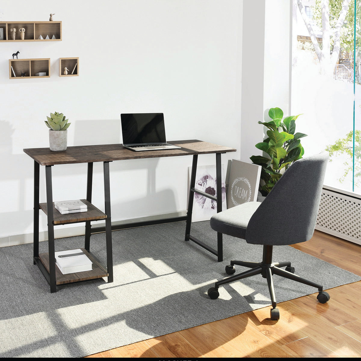 Atelier Du Nord - Computer Desk Dark Brown