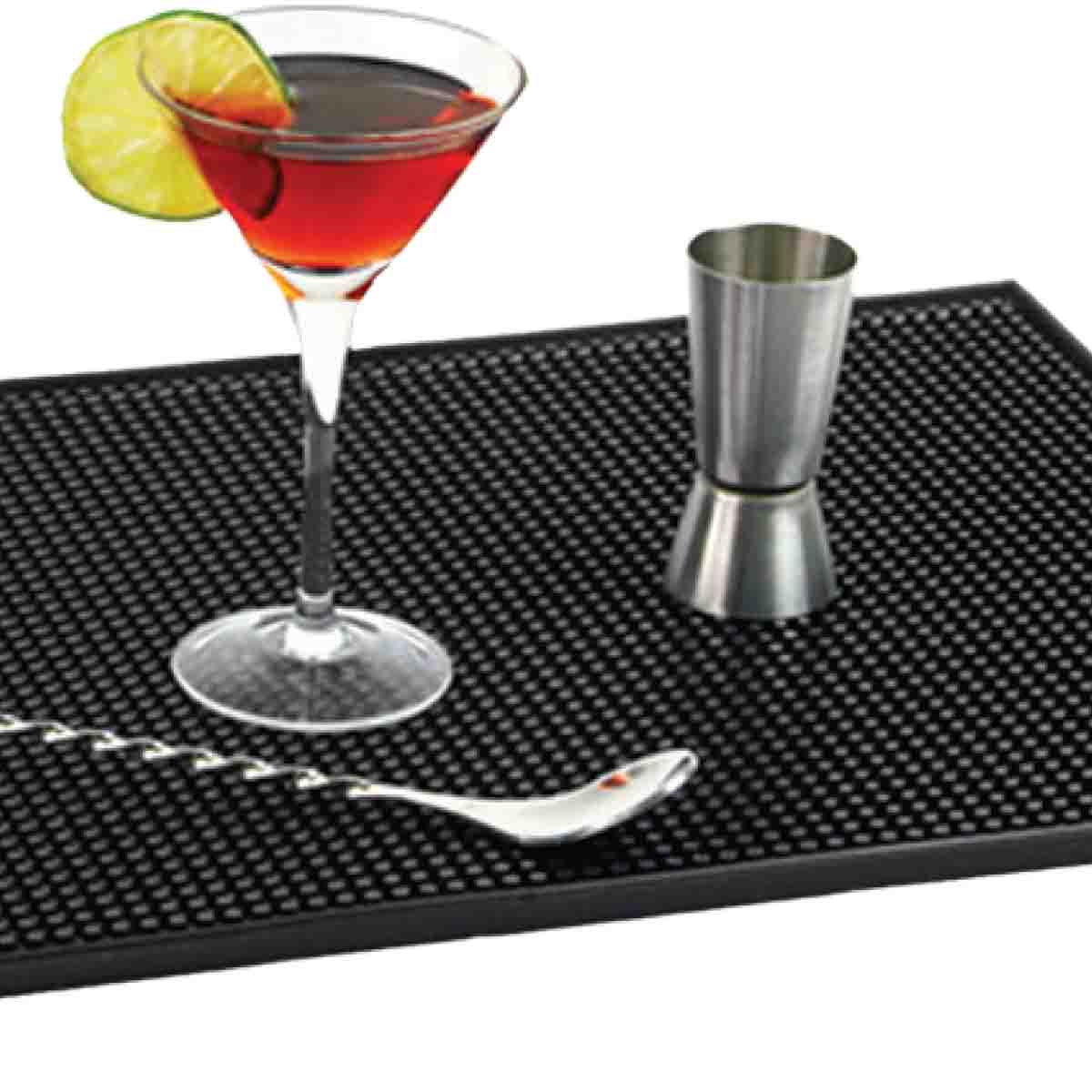 Bar Mat 30*15*0.8 Cm Black