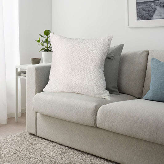 2pk Cushions 20x20 Boucle Off White