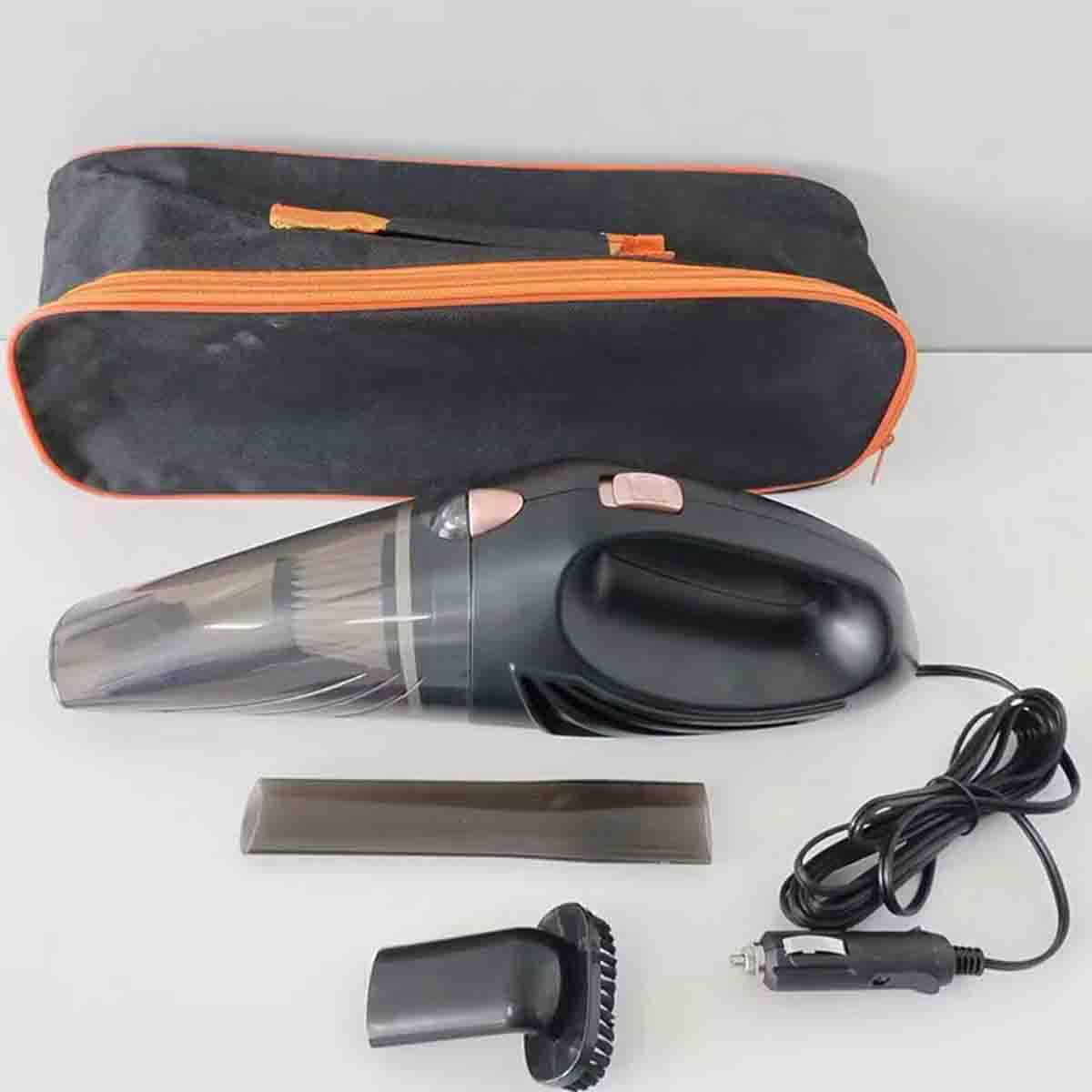 Car Handheld Vacuum Cleaner With Dc Car Adapter