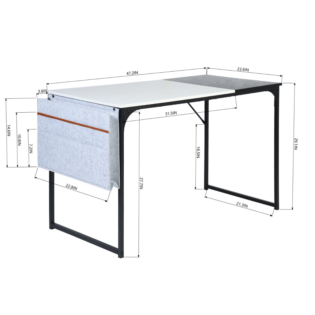 DEMBE Computer Desk 120x60x74cm