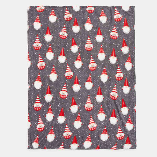 Gnomes & Penguins Fleece Throws