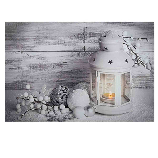 Holiday Led Canvas 40x60 Lanterns