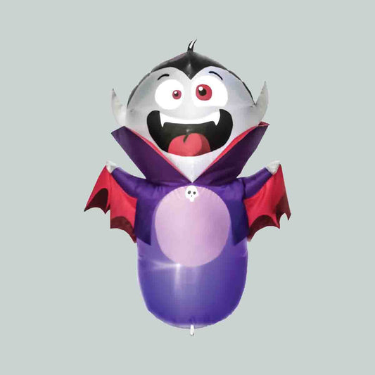 Inflatable Vampire-bat With 4 White Led Lights 1.2m Tall