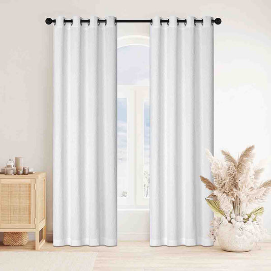 Lauren Taylor- ALIKA Chenille Jacquard 2PK Grommet Panels
