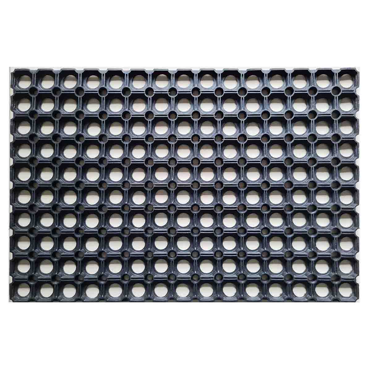 Lauren Taylor- Rubber Hollow Mat Black