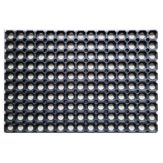 Lauren Taylor- Rubber Hollow Mat Black