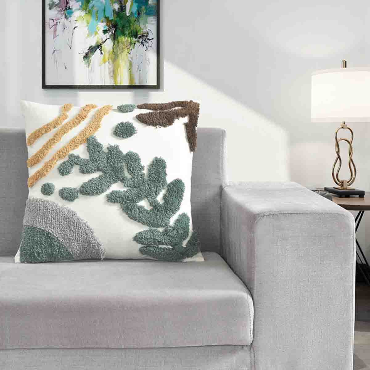 Lauren Taylor- Tufted Sherpa Cushion