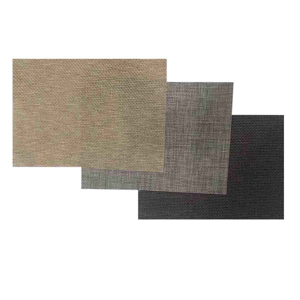 Lauren Taylor - 4 PK Textilene Basketweave Placemats