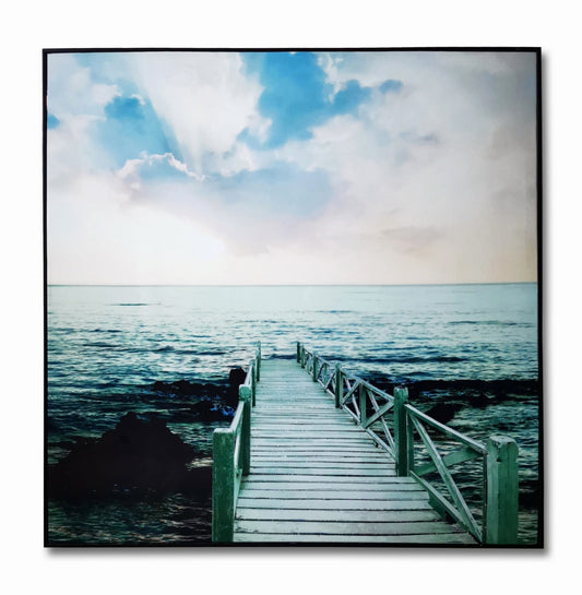 Lauren Taylor Abstract Canvas measuring 100x100x4.5cm