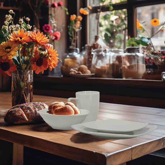 Lauren Taylor - Dinnerware Set White