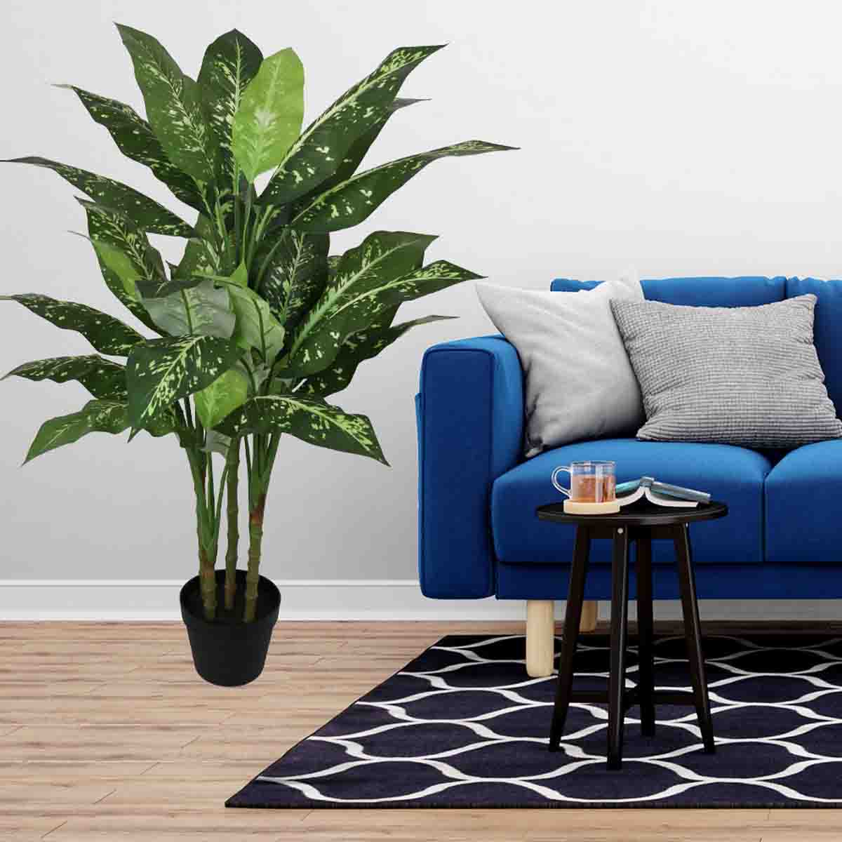 LAURENT TAYLOR - Evergreen Dieffenbachia 5 Trunk-30 Leaves