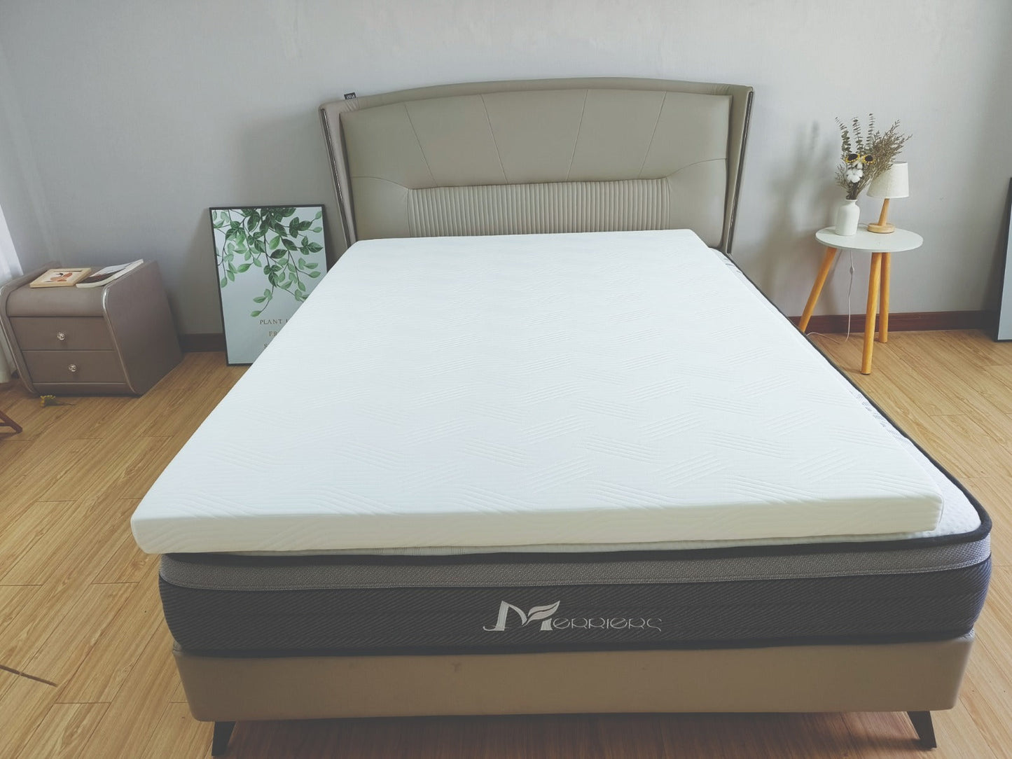 Maison Blanche-memory Foam 3inch Topper