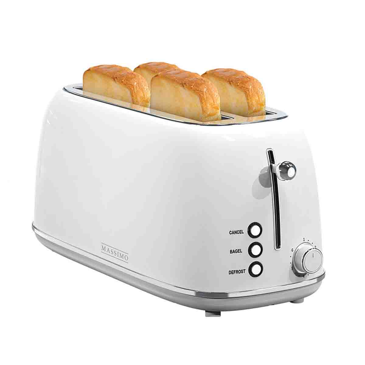 Massimo -4 Slice Vintage Toaster