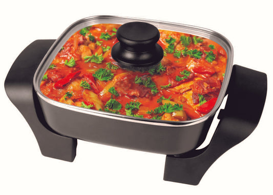 Non-stick Skillet With cover 8x8in