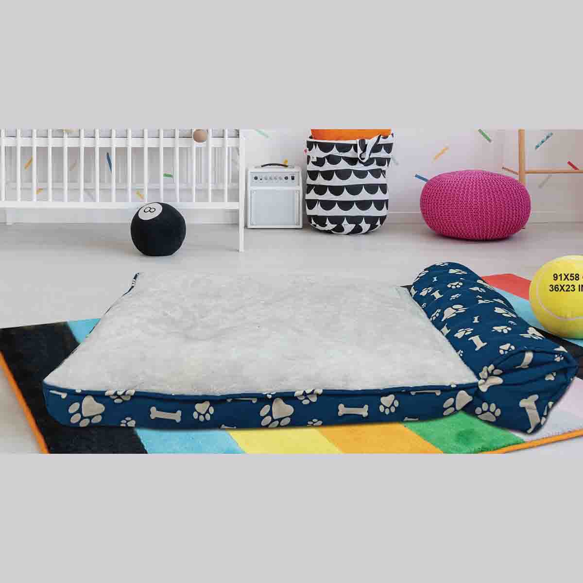 Paws And Whiskers - Pet Bed 91X58 cm