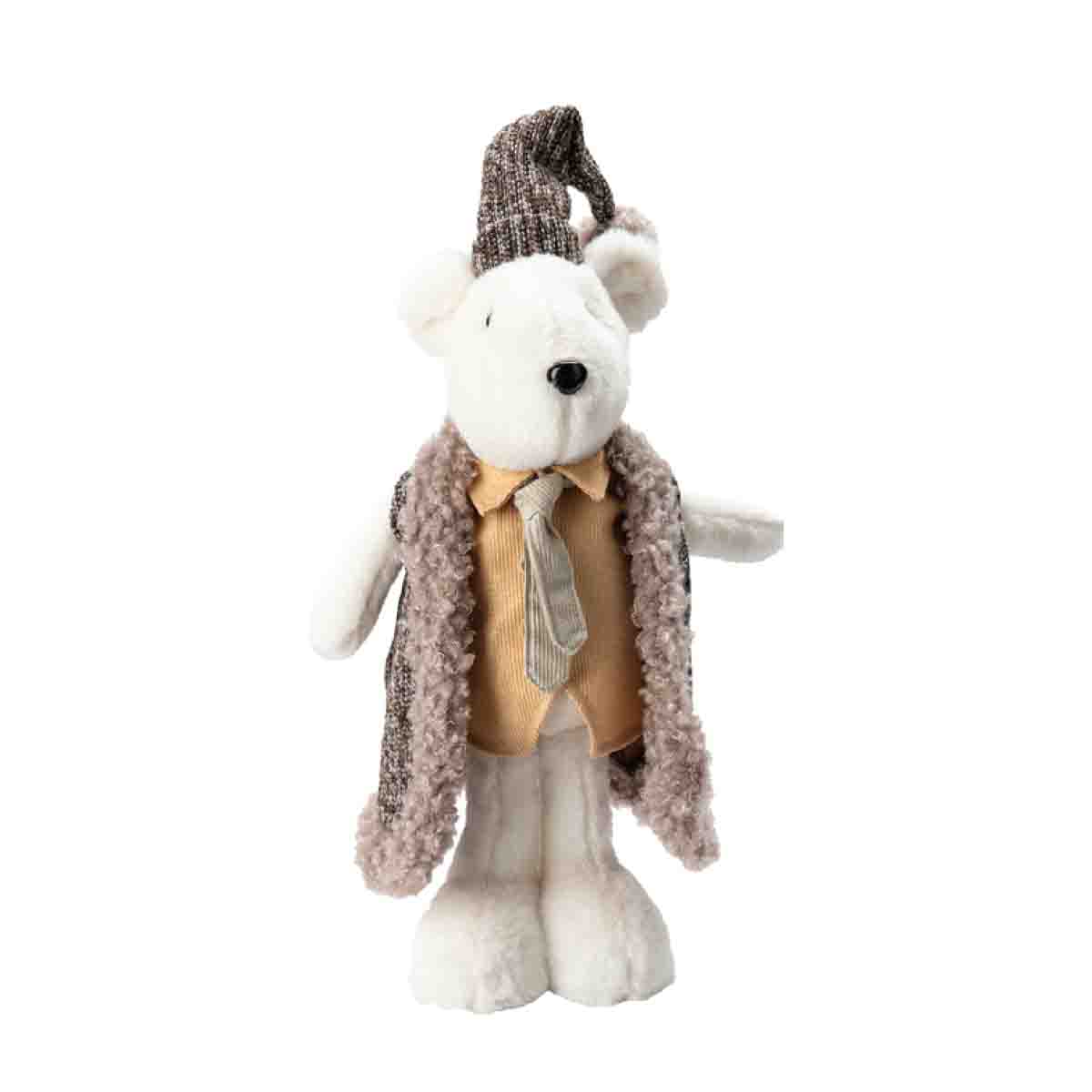 Fabric Plush Standing Bear 40cm