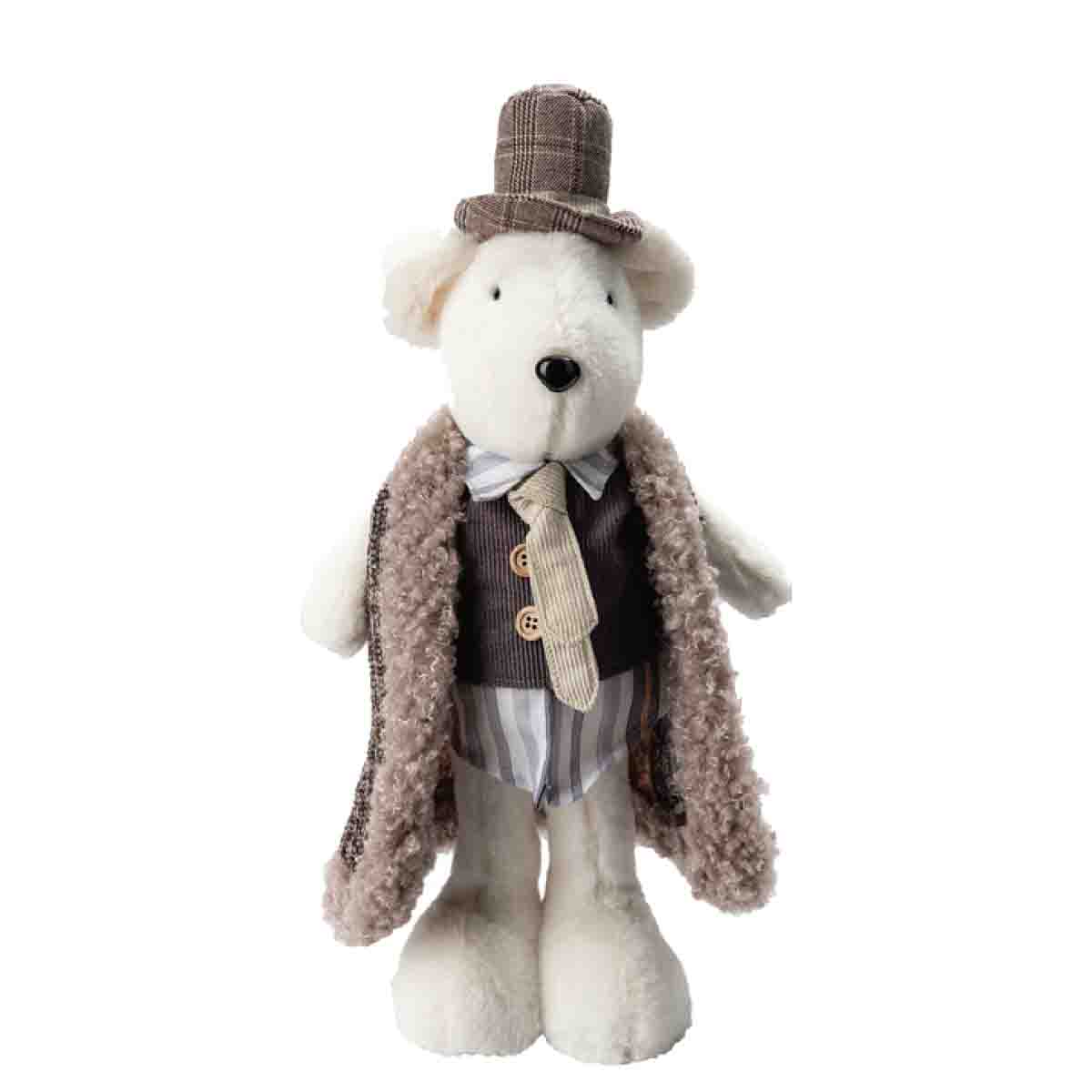 Fabric Plush Standing Bear 40cm