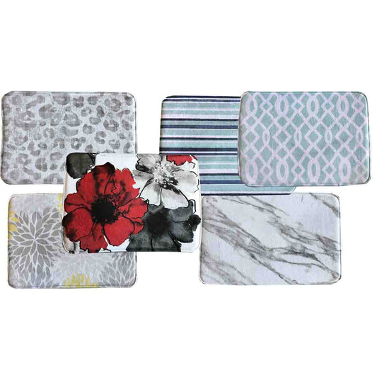 Printed Memory Foam Rugs