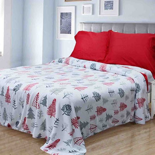 Rustic Cabin- Winter Wonderland 3 Microfleece Sheet Set