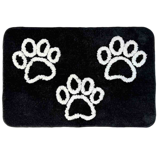 SPA- DOGS Paw Print Bath Mat